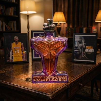 🐍 Black Mamba 10-Year Retirement Whiskey Bottle