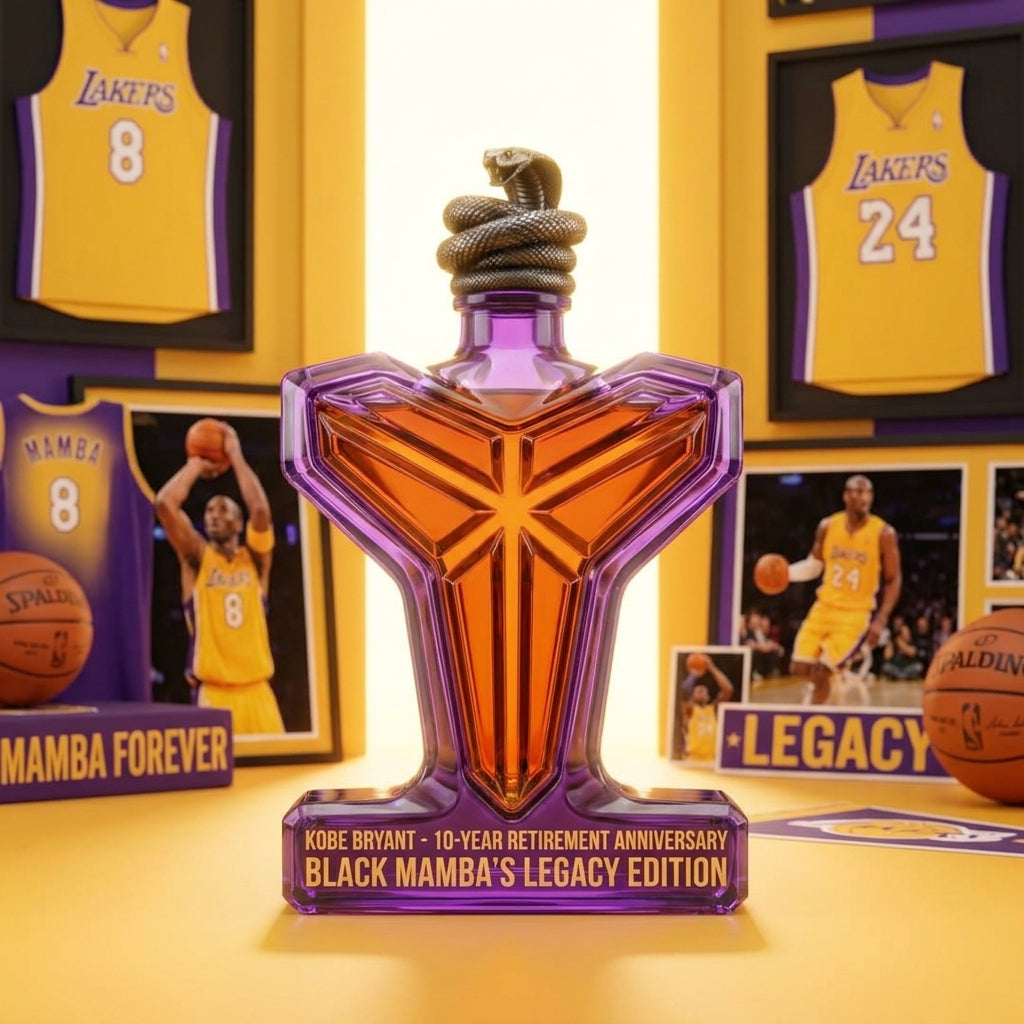 🐍 Black Mamba 10-Year Retirement Whiskey Bottle