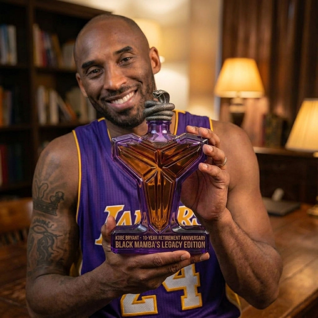🐍 Black Mamba 10-Year Retirement Whiskey Bottle