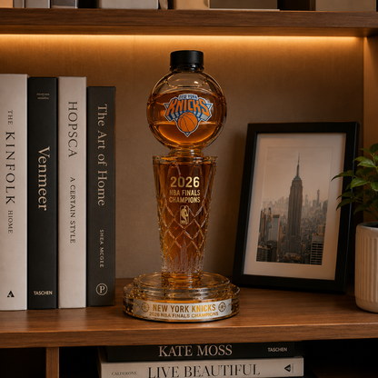 NY Knicks 2026 NBA Finals Champions Decanter