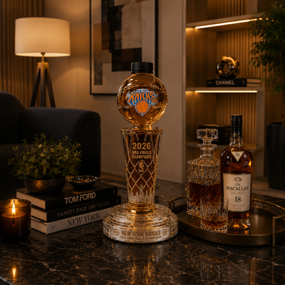 NY Knicks 2026 NBA Finals Champions Decanter