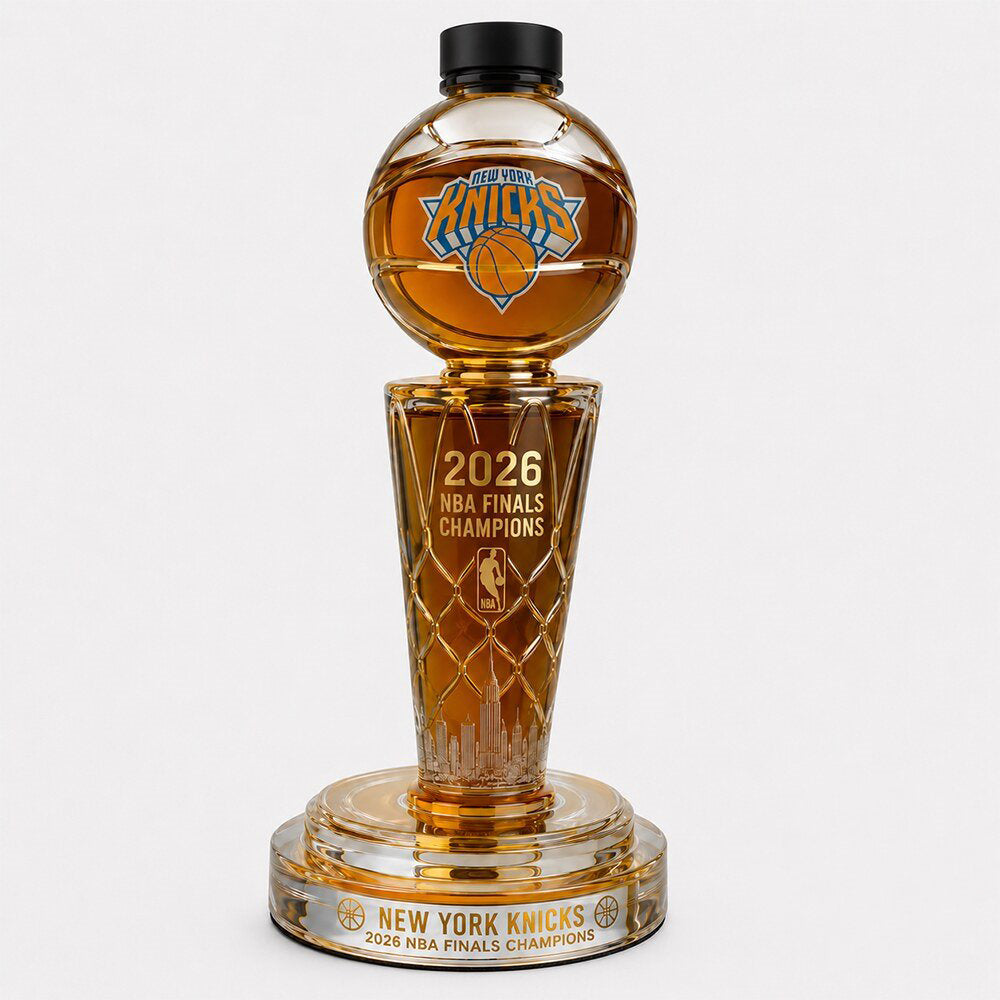 NY Knicks 2026 NBA Finals Champions Decanter