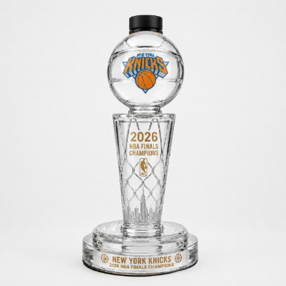 NY Knicks 2026 NBA Finals Champions Decanter