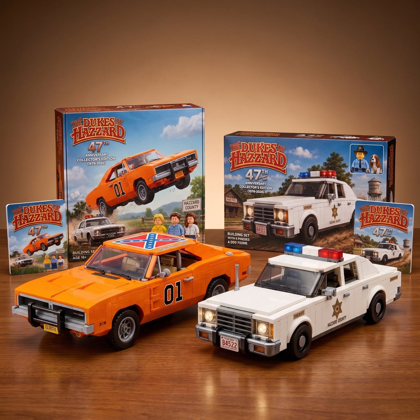 The Dukes of Hazzard — Sheriff Rosco's Police Car Building Set