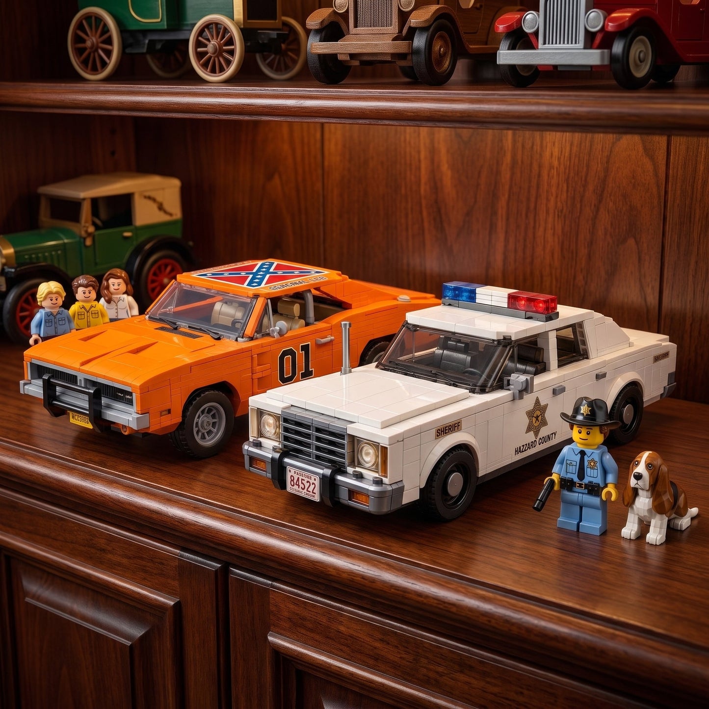 The Dukes of Hazzard — Sheriff Rosco's Police Car Building Set